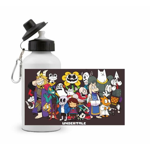 фото Спортивная бутылка андертейл , undertale № 7 bugrikshop