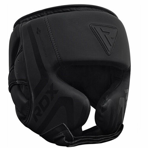 Боксерский шлем RDX T15 M черный матовый шлем с защитой скул rdx t15 черный l