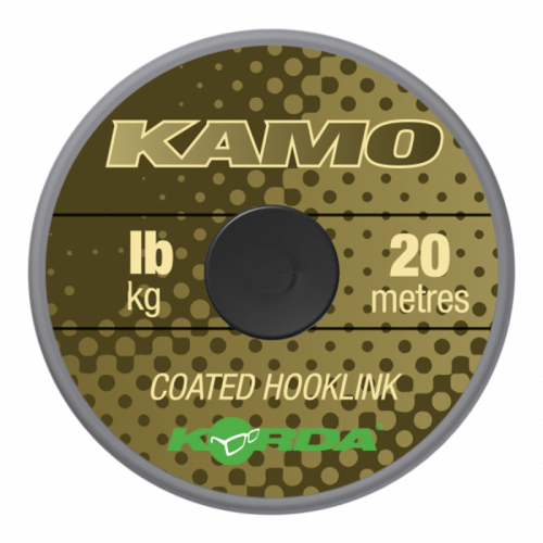 korda сумка для ароматизаторов goo bag dark kamo s Поводковый материал Korda Kamo Coated Hooklink