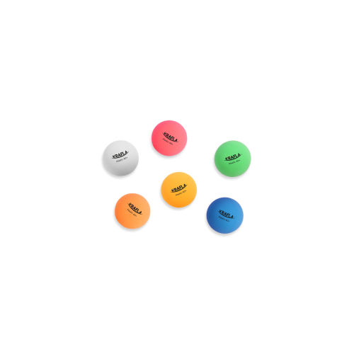 KRAFLA B-CL60 Набор для настольного тенниса мяч без звезд 6шт 300₽