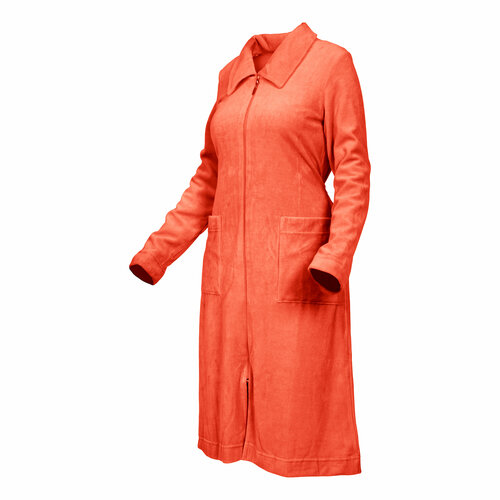 Халат Монотекс, размер 58, оранжевый халат монотекс размер 58 синий