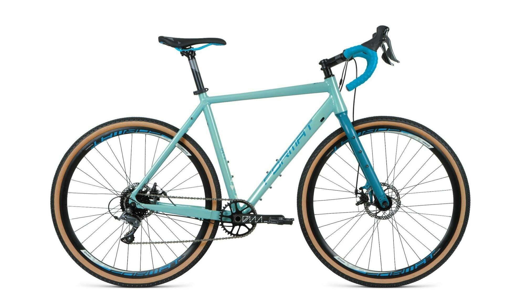 Велосипед FORMAT 5221 (700C 9 ск. рост. 550 мм) 2021, голубой