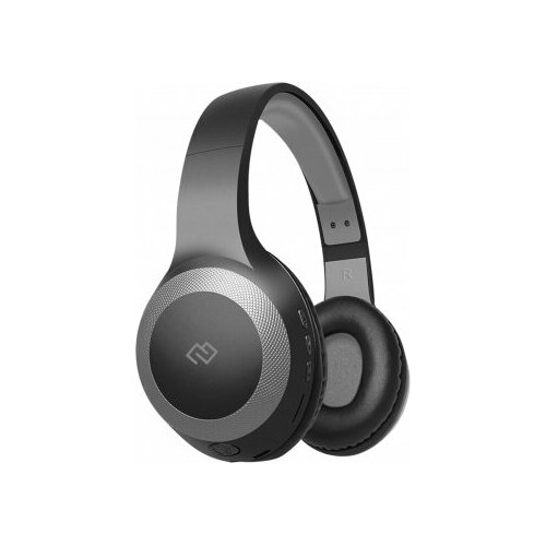 Гарнитура накладные Digma BT-15 черныйсерый беспроводные bluetooth оголовье BT-15BG 1936₽