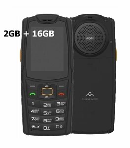 Мобильный телефон AGM M7 2/16 ГБ, Dual nano SIM, черный