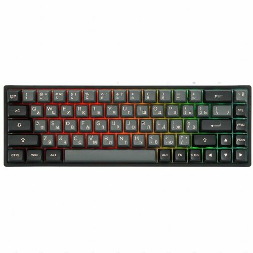 Клавиатура проводнаябеспроводная Akko 3068B Plus BlackPink 306868 1999800₽