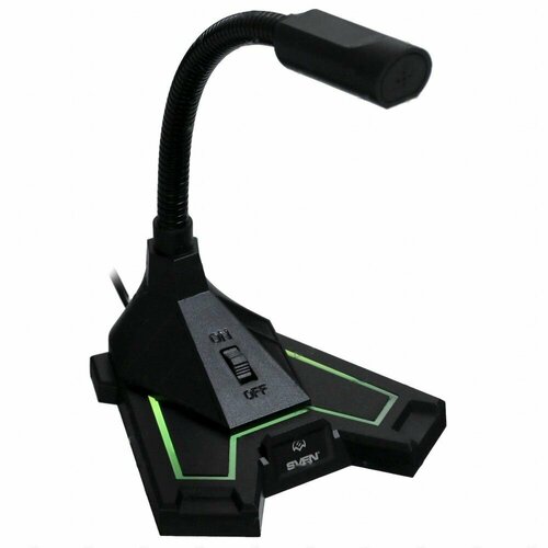 Микрофон SVEN MK-600 черный 359700₽