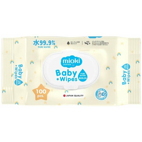 Салфетки влажные Mioki Marabu детские 100шт х3шт 1282₽