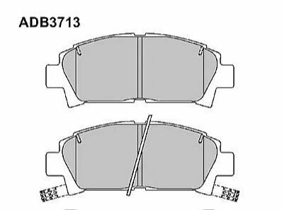 Колодки тормозные дисковые передние Allied Nippon ADB3713