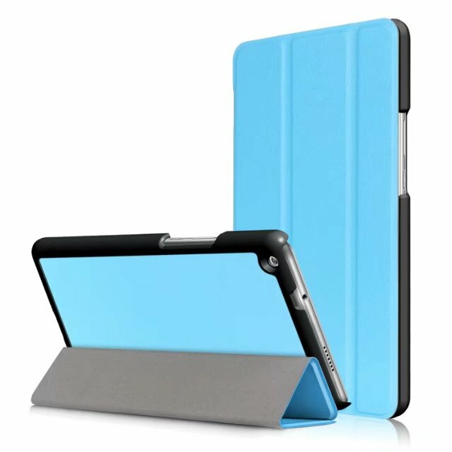 Чехол MyPads самый тонкий в мире для Lenovo Tab 2 A10-70L / A10-70F iL Sottile голубой пластиковый
