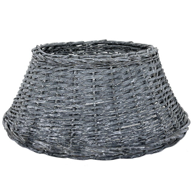 фото Triumph Tree Плетеная корзина для елки Allery 58*26 см серая 87518