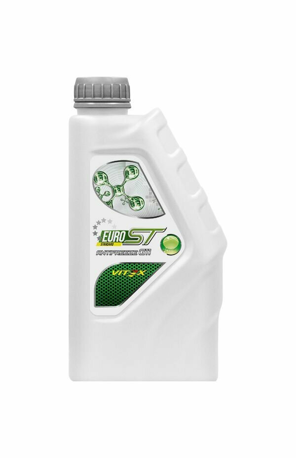 Antifreeze vitex g11 euro standard жидкость охлаждающая низкозамерзающая (зелёный) 1л