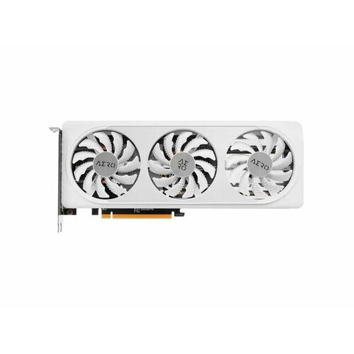 Видеокарта GigaByte GeForce RTX 4060 AERO OC 8G 2460MHz PCI-E 4.0 8192Mb 17000MHz 128-bit 2xHDMI 2xDP GV-N4060AERO OC-8GD