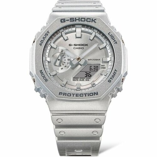 Наручные часы CASIO G-Shock GA-2100FF-8A, серебряный