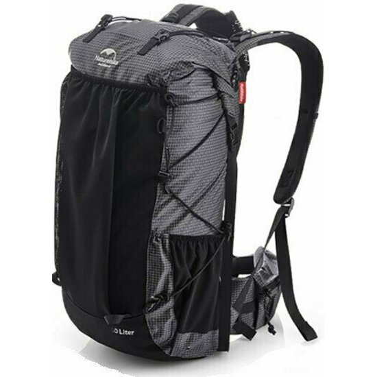 Рюкзак туристический Naturehike NH20BB113 40 л + 5 л походный чёрный 6927595765401