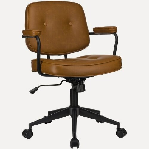 Изображение товара Кресло руководителя Riva Design CHESTER W-221 Жёлтая (LFP3-02) экокожа 60*65*82-104