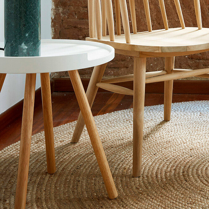 фото Столик Bruk белый