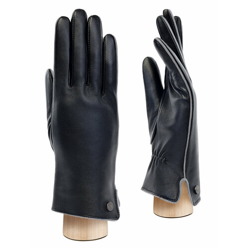 Перчатки LABBRA, размер 8, серый, черный