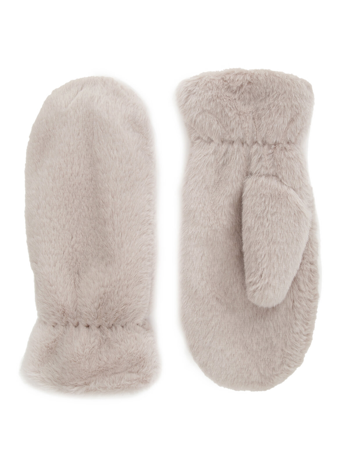 Варежки LABBRA для женщин, размер M, beige — фото 1