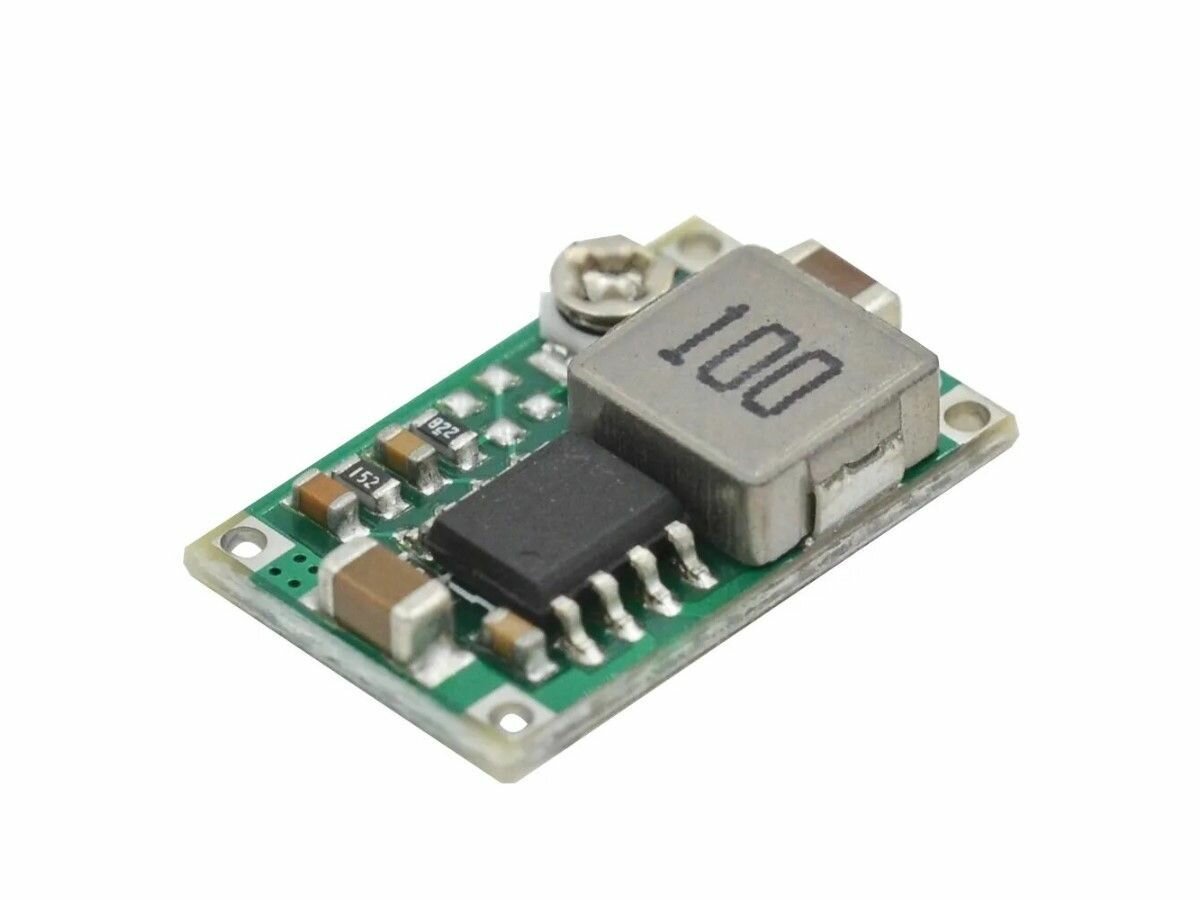 Понижающий DC-DC преобразователь Mini360 RC (Вх. U 4.75-23 В, Вых. U 1-17 В, 1,8 A)17*11*3.8 мм