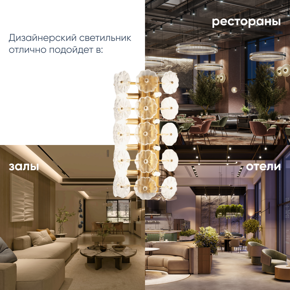 Настенный светильник Moderli Selectra - фото №3