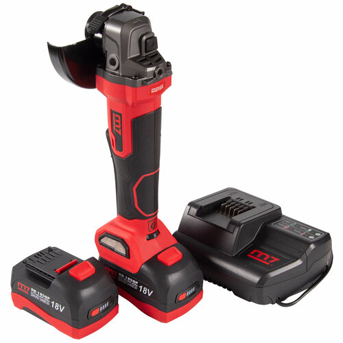 Аккумуляторная угловая шлифовальная машина УШМ 125мм 18 В кейс MIGHTY SEVEN DG-501A 4185000₽