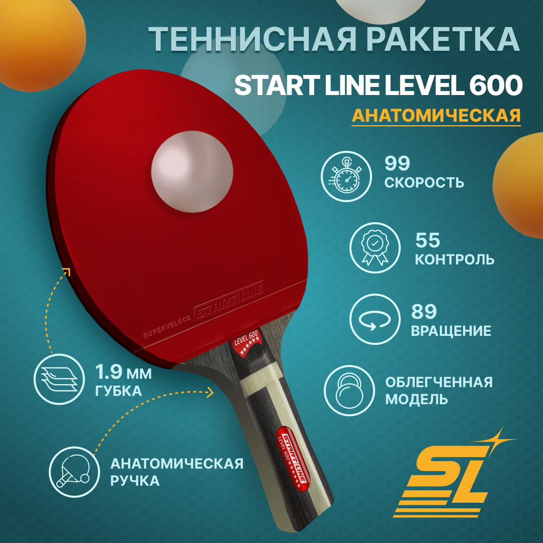 Ракетка для настольного тенниса Start Line - фото №7