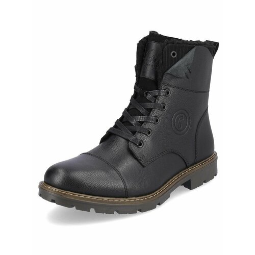 фото Ботинки rieker, размер 41, черный