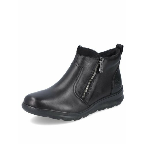 фото Ботинки rieker, размер 38, черный