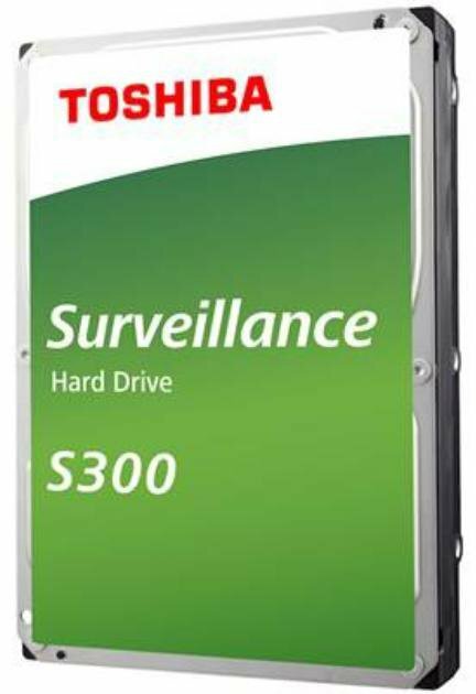 Toshiba Жесткий диск 10ТБ Toshiba Surveillance S300 HDWT31AUZSVA, 7200об/мин, 256МБ (SATA III)