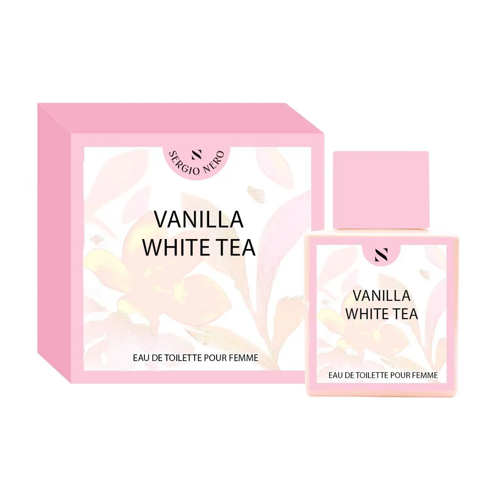 Sergio Nero woman Vanilla - White Tea Туалетная вода 50 мл.