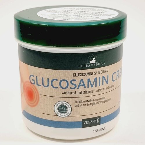 Крем для суставов Herbamedicus Glucosamin Cream 250 мл (из Финляндии)