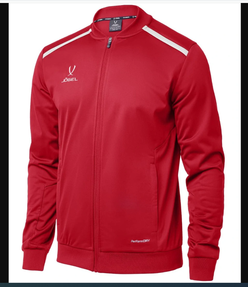 Бомбер Jogel DIVISION PerFormDRY Pre-match Knit Jacket, размер М, красный