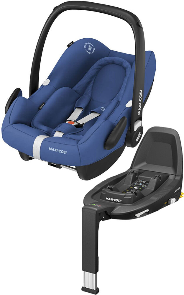 Maxi-Cosi Rock с базой isofix FamilyFix 3 (Essential Blue)