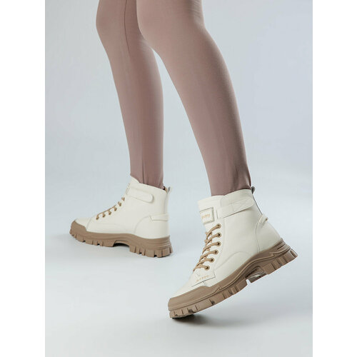 фото Ботинки color me, размер 36, бежевый