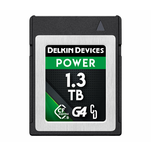 Карта памяти Delkin Devices CFexpress Type B 1.3TB Power G4 карта памяти delkin devices cfexpress type b 165gb power g4
