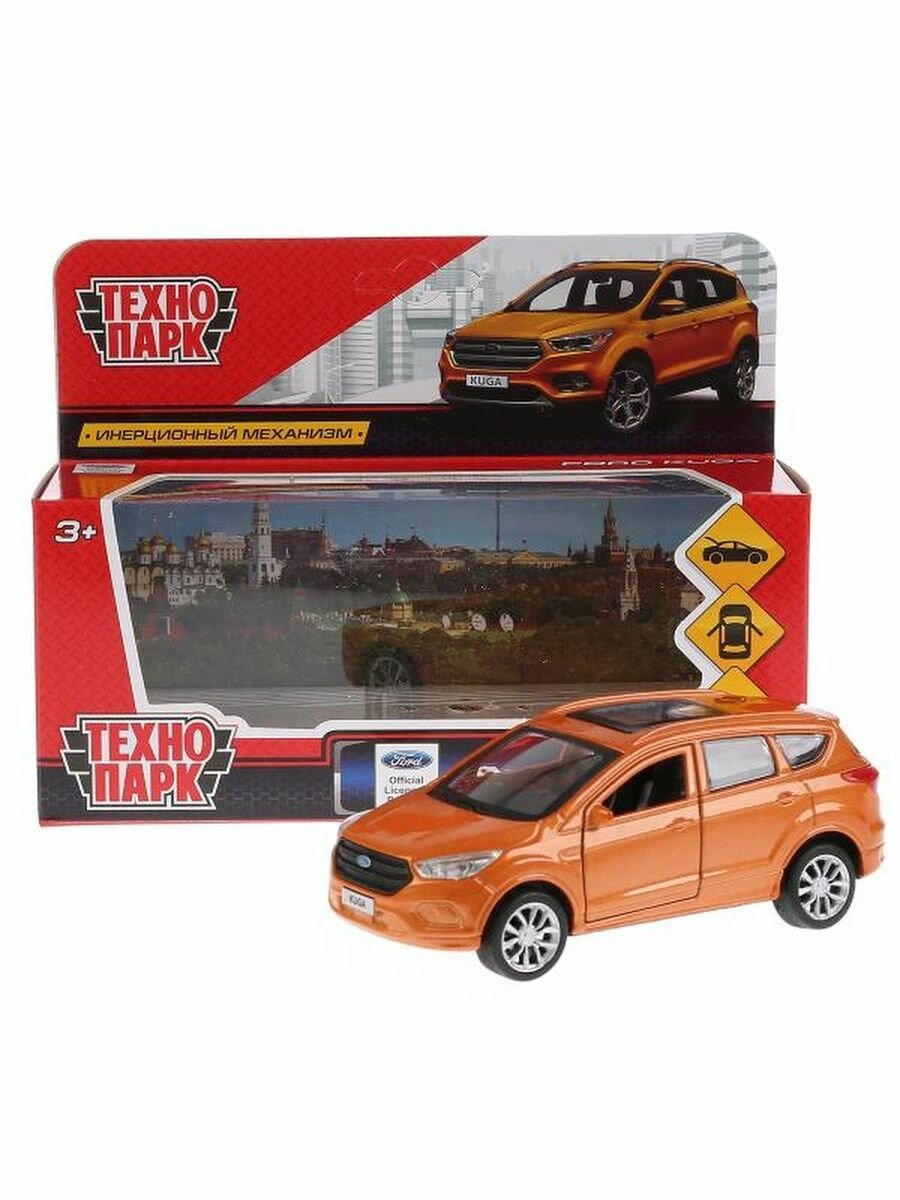 Игрушка Технопарк Ford Kuga оранжевый - фото №6