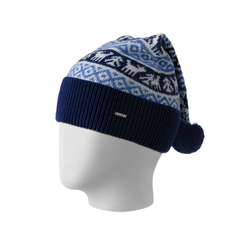 фото Шапка бини oxygon, размер 54/60, голубой