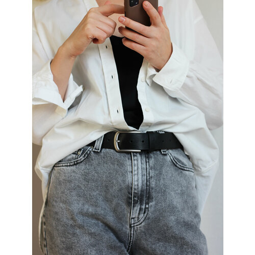 фото Ремень inmyhand, размер 120, черный