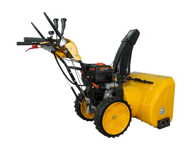 Снегоуборщик бензиновый самоходный Habert HB930MS PRO 8.5лс 5.2кВт 6 вперед 2 назад фара ручной и электрический старт литая шина — фото 5