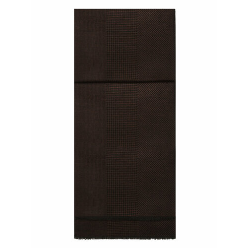 фото Шарф labbra, натуральный шелк, 180х30 см, коричневый