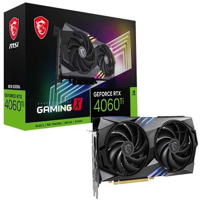 Видеокарта MSI GeForce RTX 4060 Ti GAMING X 8GB (RTX 4060 Ti GAMING X 8G)