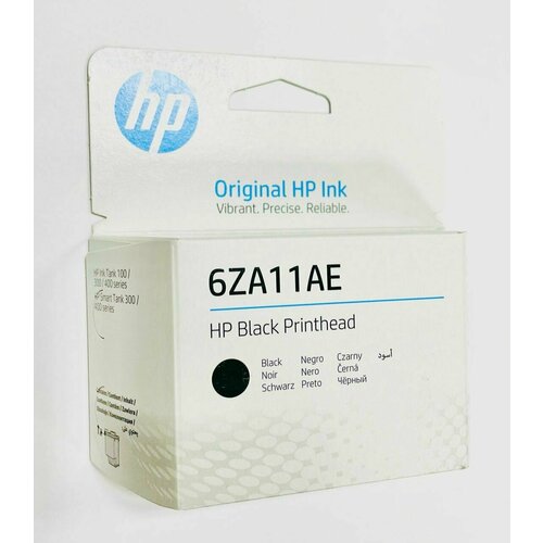 Фирменная печатающая головка 6ZA11AE HP black (черный) M0H51A печатающая головка printhead 85 yellow c9422a