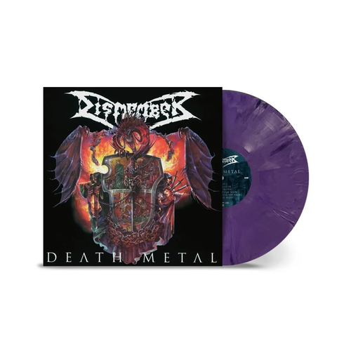 Dismember - Death Metal, 1xLP, PURPLE MARBLED LP dismember hate campaign 1xlp splatter lp