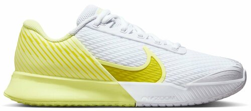 Кроссовки NIKE NikeCourt Air Zoom Vapor Pro 2, размер 36.5 EU / 23 СМ, желтый, серый