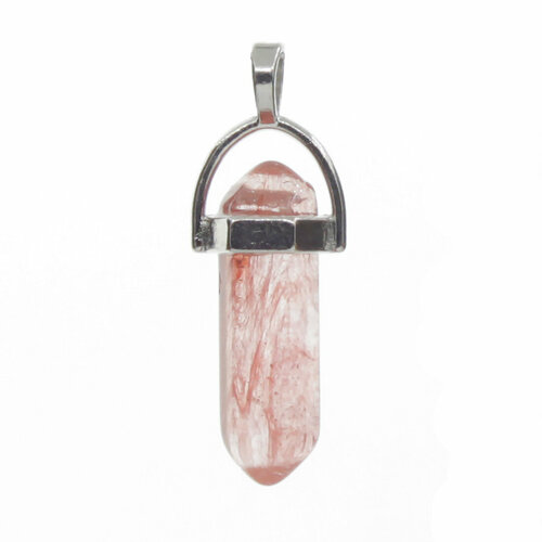 фото Подвеска агат77, розовый