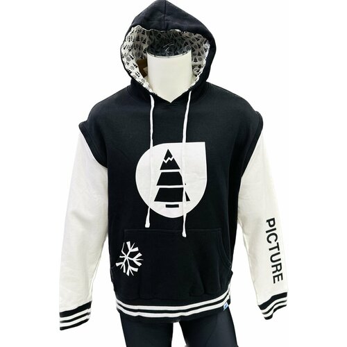 фото Худи picture organic, размер m, белый, черный