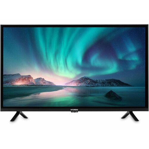 Телевизор Hyundai 32” LED, HD, Smart TV (Android TV), Звук (16 Вт (2x8 Вт), 2xHDMI, 1xUSB, Черный H-LED32BS5002 40 телевизор hyundai h led40bs5002 full hd черный смарт тв android tv