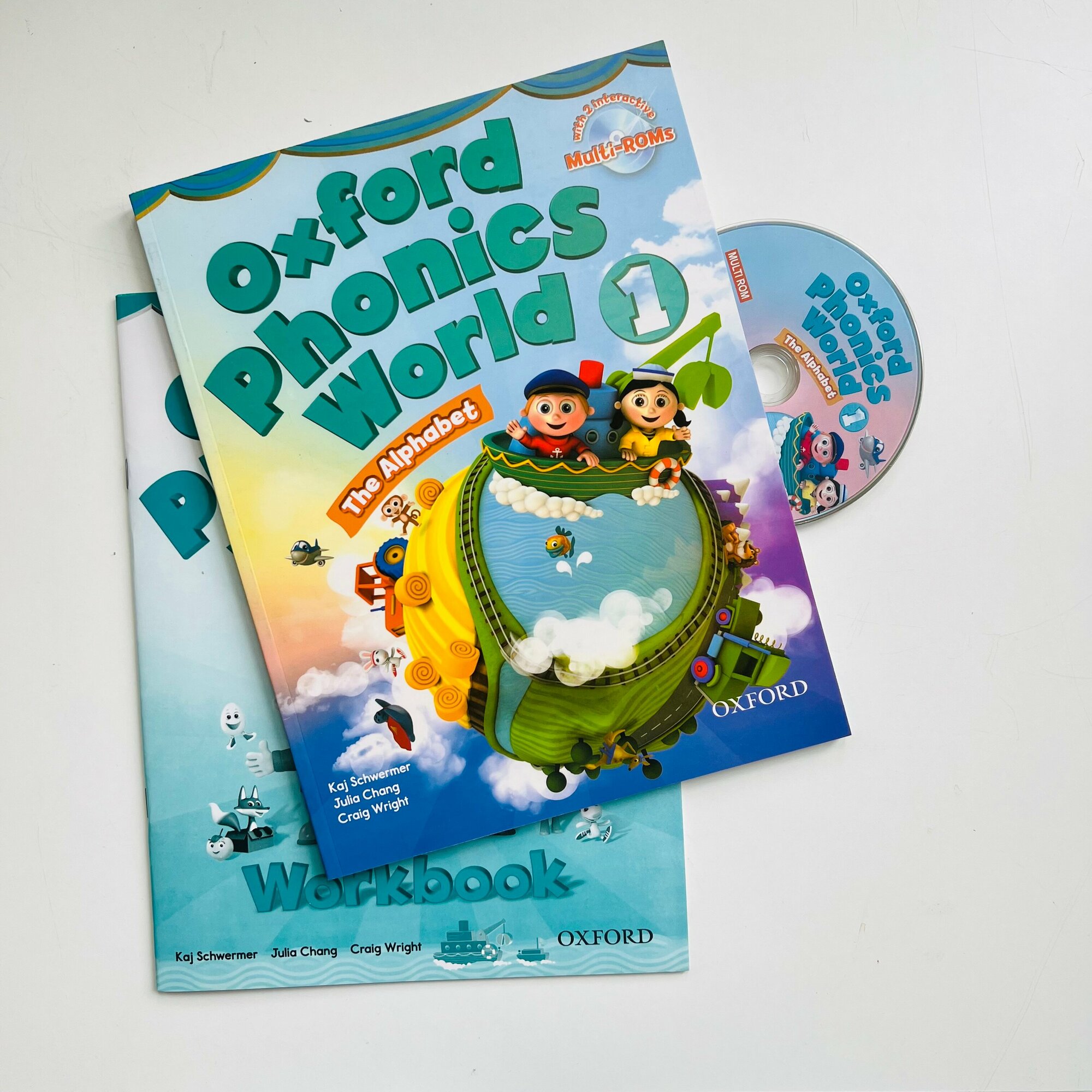 Комплект Oxford Phonics World Level 1 The Alphabet Students Book + Workbook + CD