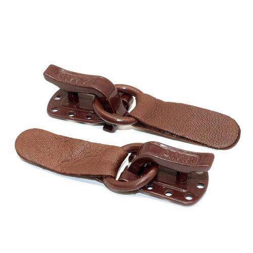 88-001 Крючок шубный Amii (8017 средне-коричневый), 50 шт