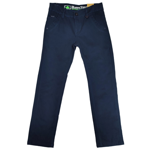 Школьные брюки HAPPY TREE, размер 164, синий